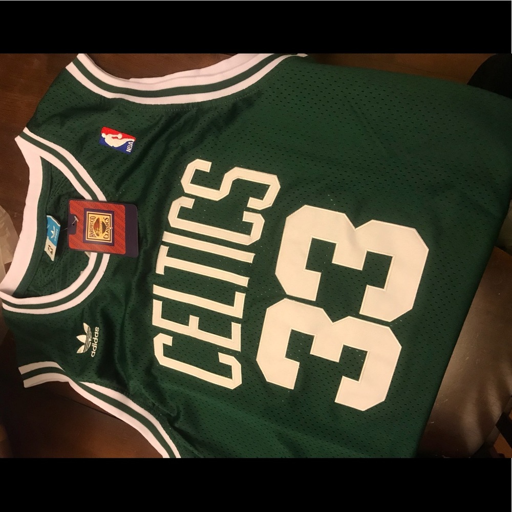 Larry Bird adidas jersey